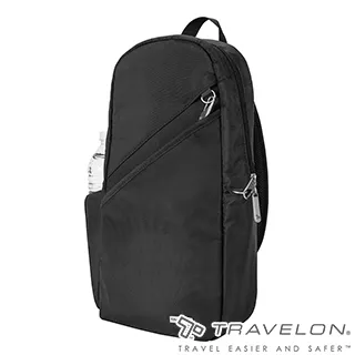 【Travelon美國防盜包】CLASSIC腰/斜背兩用包(TL-43227黑/斜背包) 歷史價格詳細信息