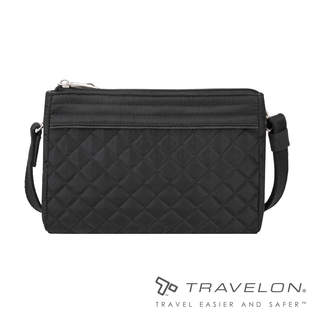 Travelon 美國防盜包Boho防盜格紋斜背包TL-43623紅/個性月牙包/波西米亞風編織背帶☆°小荳の窩☆㊣ 歷史價格詳細信息