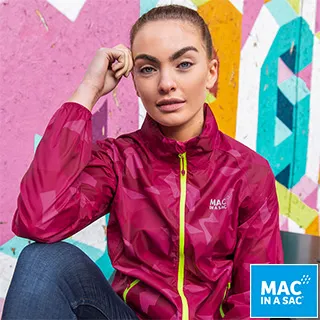 【MAC IN A SAC】輕巧袋著走炫彩防水透氣外套(MNS117 迷彩黑/中性/戶外休閒/好攜帶/環保) 歷史價格詳細信息