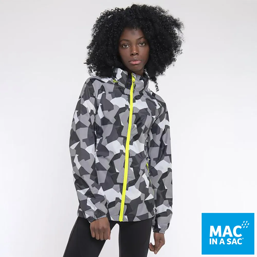 【MAC IN A SAC】中性款輕巧袋著走快穿成人斗篷式雨衣MNS041螢光黃 歷史價格詳細信息