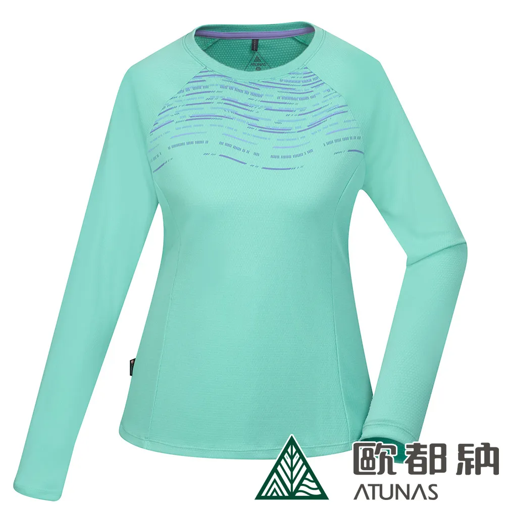 【ATUNAS 歐都納】女款Polygiene抑菌長袖透氣排汗衫(A1TSDD04W淺水藍/抗UV/抗臭) 歷史價格詳細信息