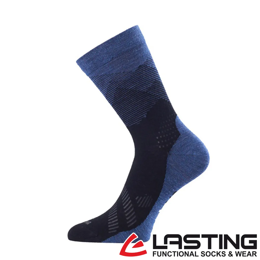 【LASTING 捷克】羊毛中筒健行襪  (LT-FWR 深藍/透氣/舒適/保暖/雙溫感/美麗諾) 歷史價格詳細信息