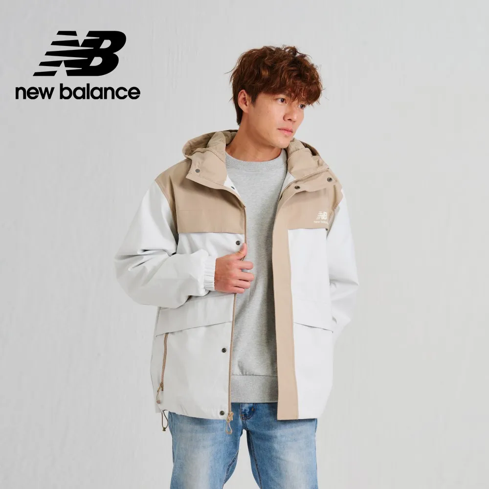 NEW BALANCE 外套 卡其黑 反光 鋪棉 機能 運動 連帽外套 男 MJ33256TOB 歷史價格詳細信息