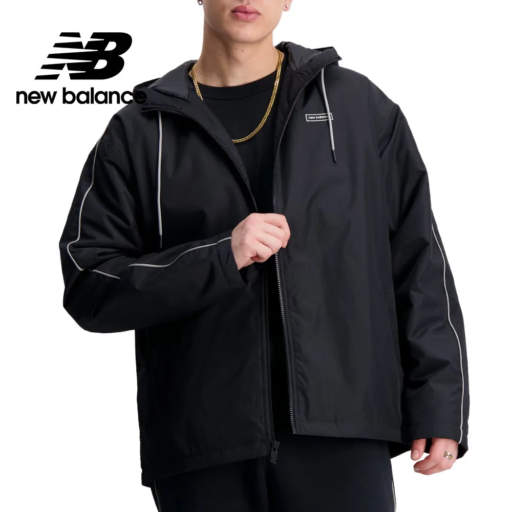 NEW BALANCE 外套 黑色 小LOGO 連帽 風衣外套 男 AMJ31044BK 歷史價格詳細信息