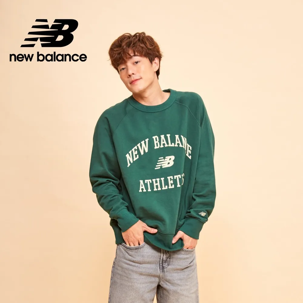 【New Balance】文字刷毛上衣 長袖上衣 女 美規 咖啡色_WT43516DUO-F 歷史價格詳細信息