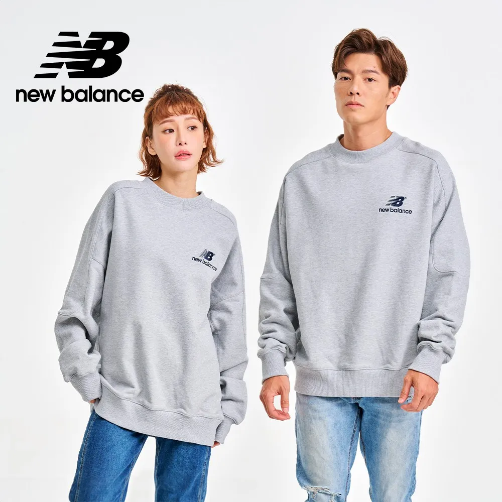 [New Balance]寬鬆圓領刺繡LOGO短袖上衣_女性_白色_AWT33510WT 歷史價格詳細信息