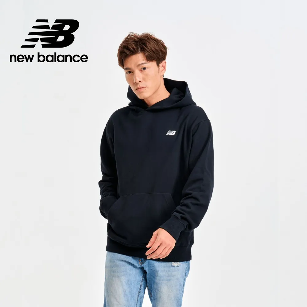 [New Balance]螺紋拼接棉質長袖上衣_男性_黑色_MT41506BK 歷史價格詳細信息