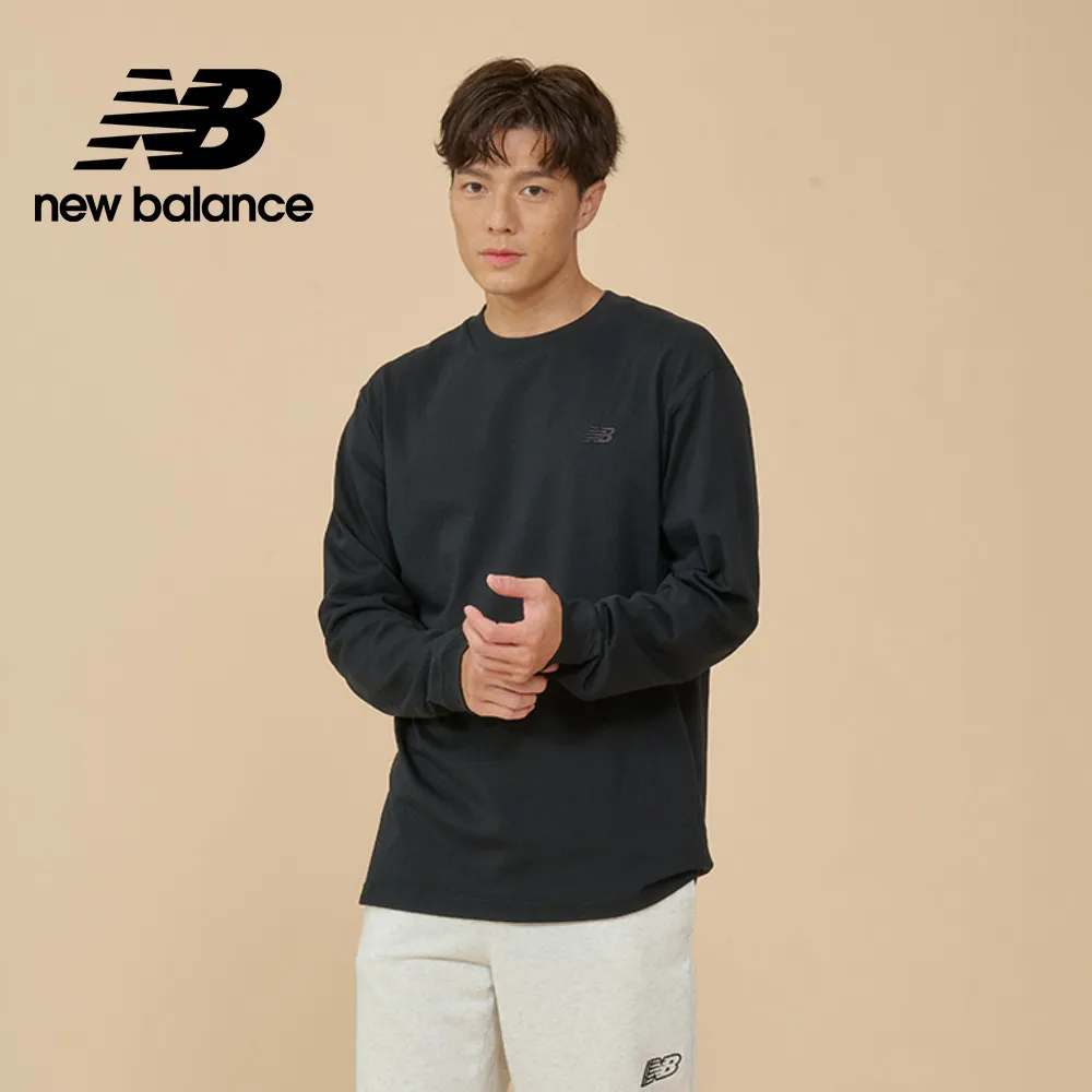 NEW BALANCE 長袖 NB 黑色 刺繡LOGO 圓領 上衣 男 AMT33506BK 歷史價格詳細信息