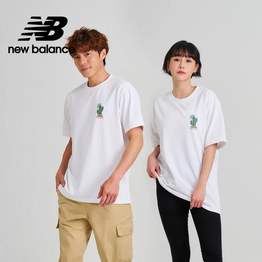 [New Balance]SDS可愛小花親膚短袖上衣_女性_白色_AWT33300WT 歷史價格詳細信息
