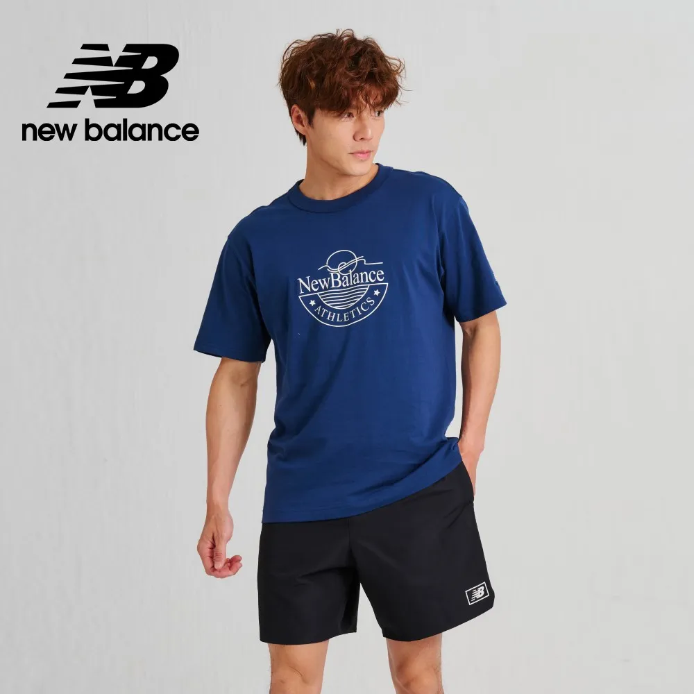 【New Balance】圓領短袖上衣_男性_黑色_MT43901BK 歷史價格詳細信息