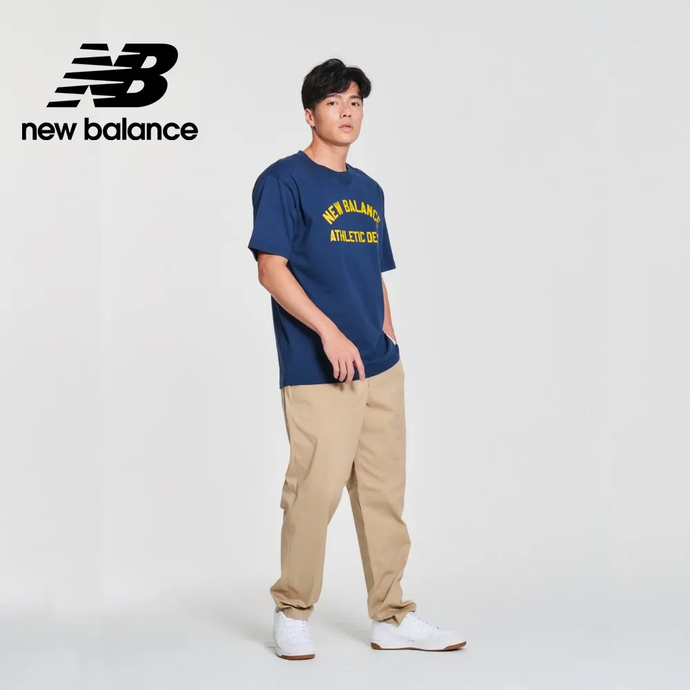 【New Balance】標語短袖上衣_男性_深藍色_MT43552NNY 歷史價格詳細信息