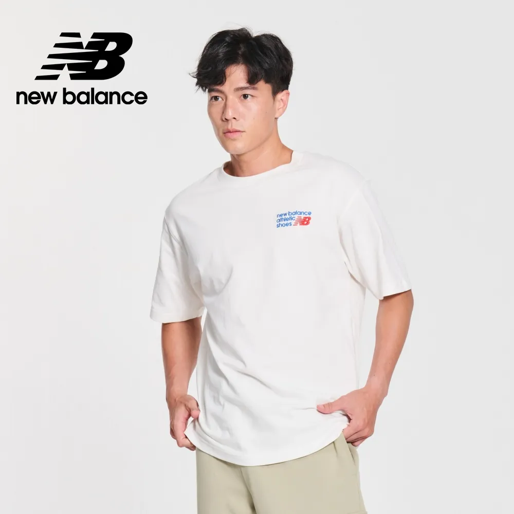 【New Balance】標語短袖上衣_男性_深藍色_MT43552NNY 歷史價格詳細信息