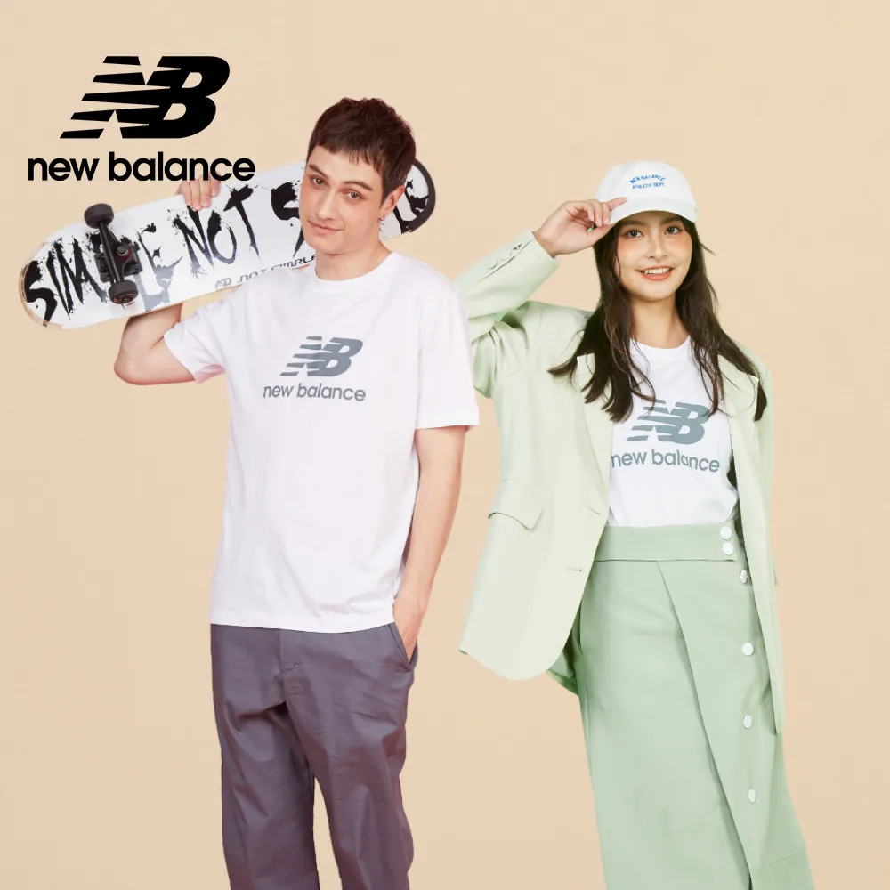 [New Balance]LOGO短袖上衣_男性_藍色_MT44586NNY 歷史價格詳細信息