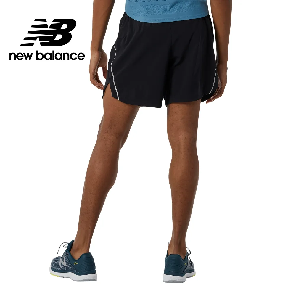 【New Balance】吸濕排汗短褲_男性_黑色_MS41234BK 歷史價格詳細信息