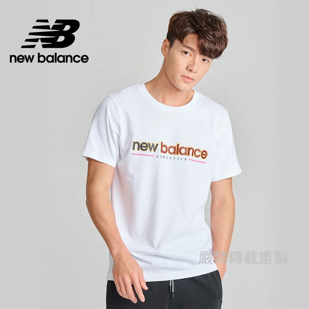 【New Balance】 NB短袖上衣_男性_白色_AMT13500WT 歷史價格詳細信息