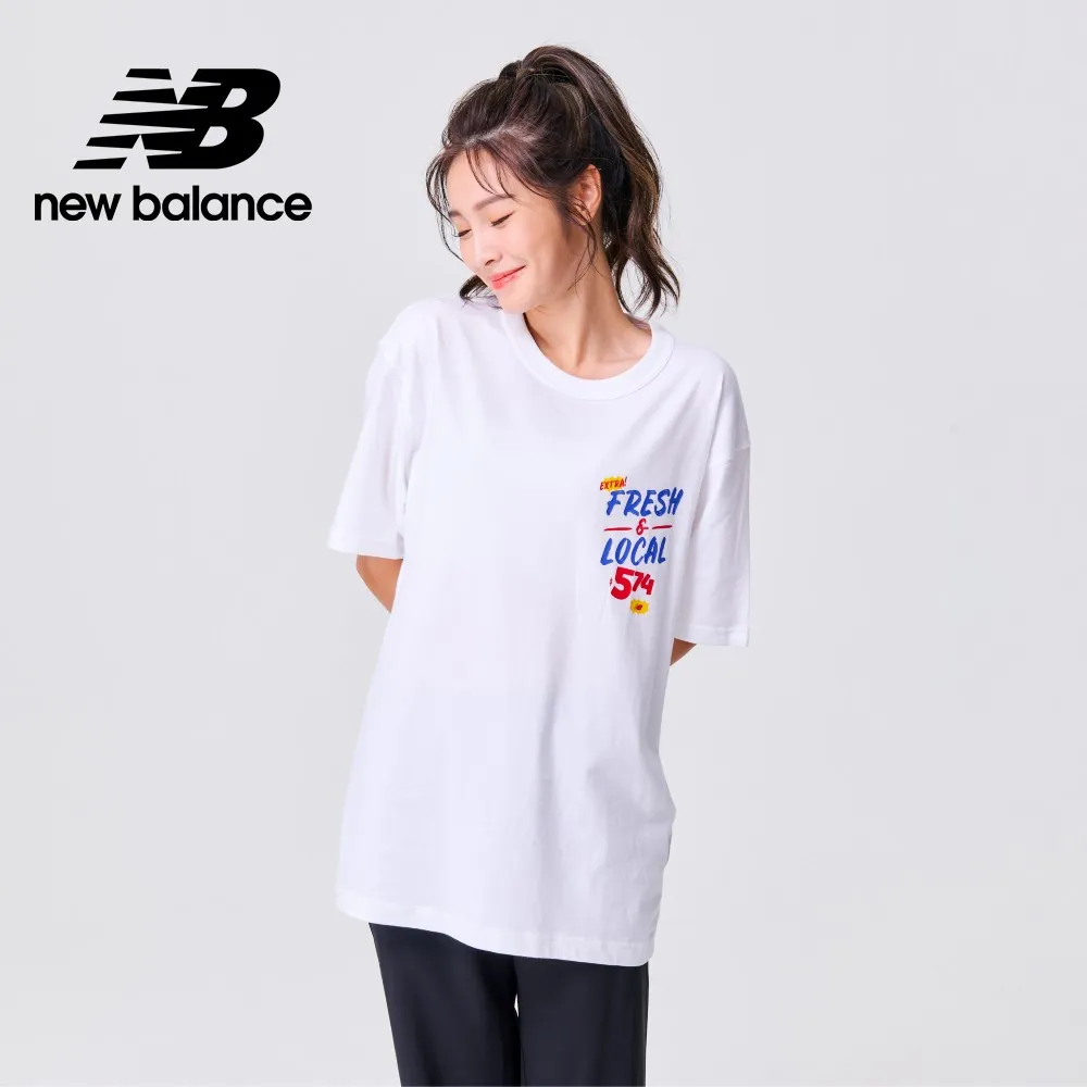 New Balance 綠 圓領 植絨Logo 寬版 上衣 短袖 女款 H6116【新竹皇家WT33551 NWG】 歷史價格詳細信息
