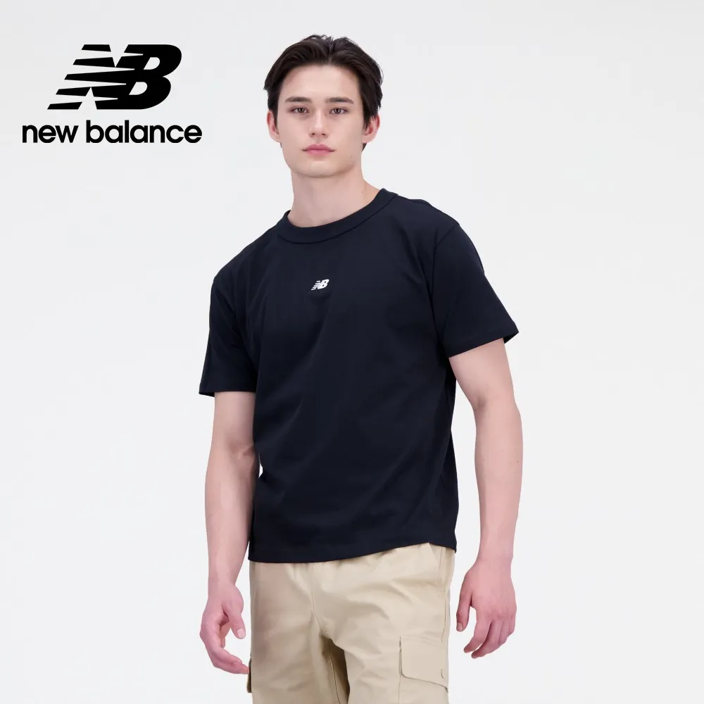 【New Balance】圓領短袖上衣_男性_黑色_MT43901BK 歷史價格詳細信息