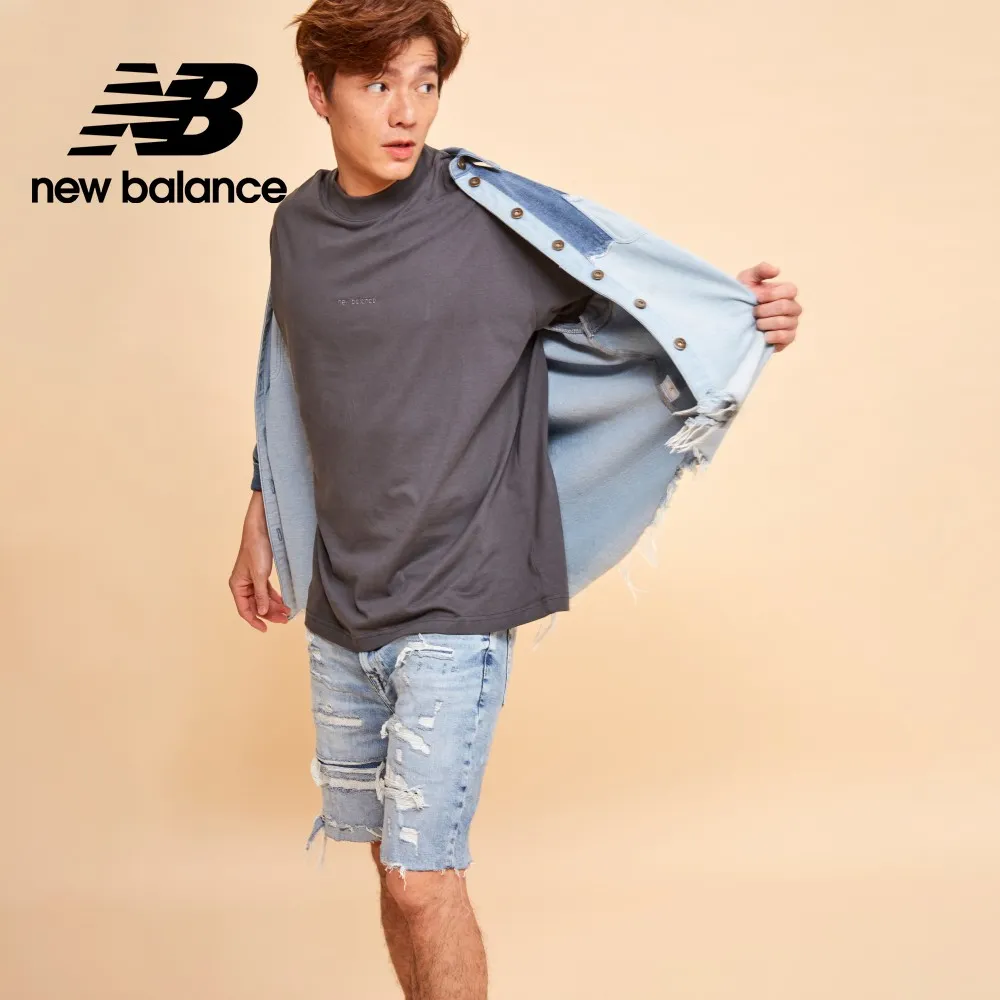 【New Balance】圓領短袖上衣_男性_黑色_MT43901BK 歷史價格詳細信息