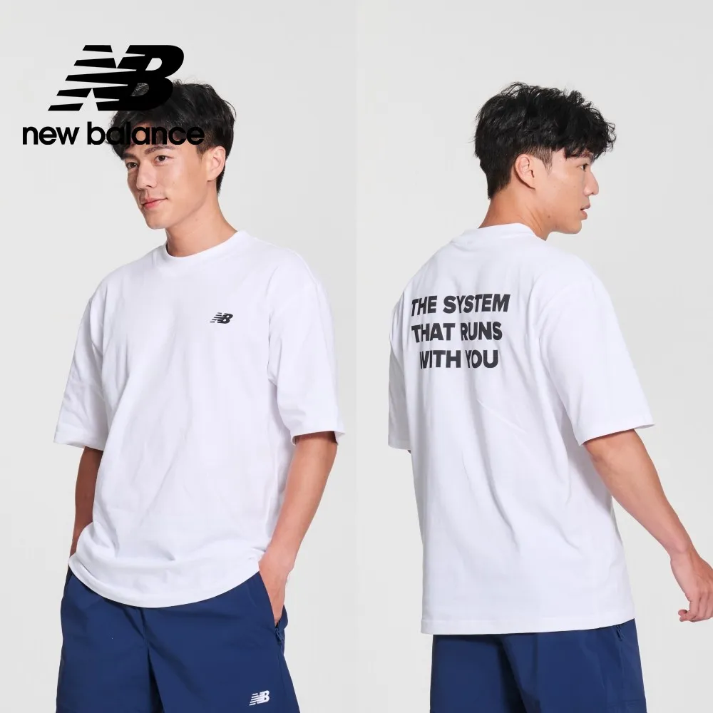 【New Balance】標語短袖上衣_男性_深藍色_MT43552NNY 歷史價格詳細信息