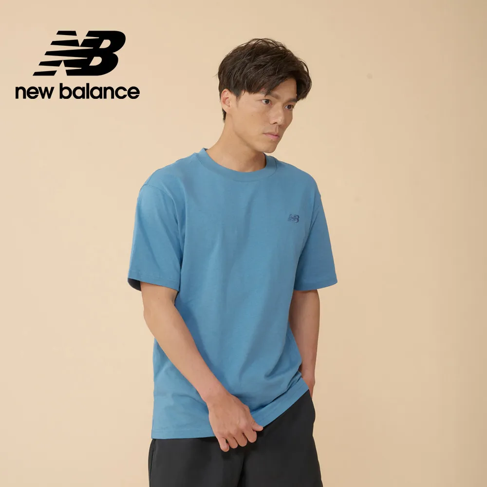 [New Balance]短袖上衣_男性_藍色_AMT21262DM1 歷史價格詳細信息