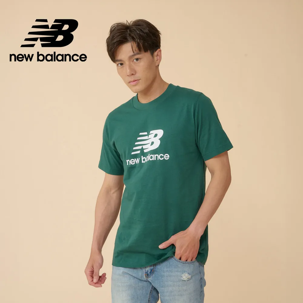 【New Balance】LOGO短袖上衣_男性_深藍色_MT41502NNY 歷史價格詳細信息