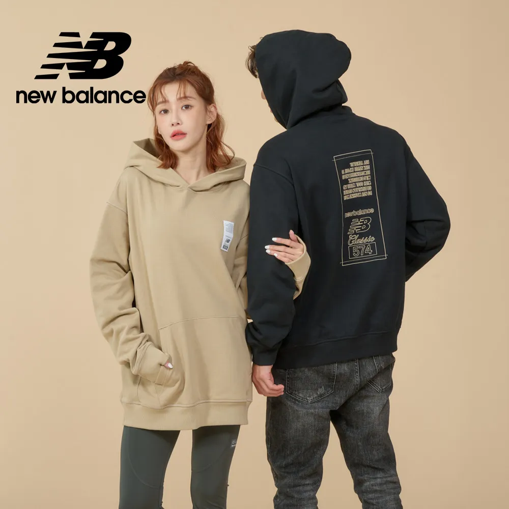 【New Balance】圖案長袖上衣 長袖上衣 男 大學T 藍色 美版_MT43575NNY-F 歷史價格詳細信息