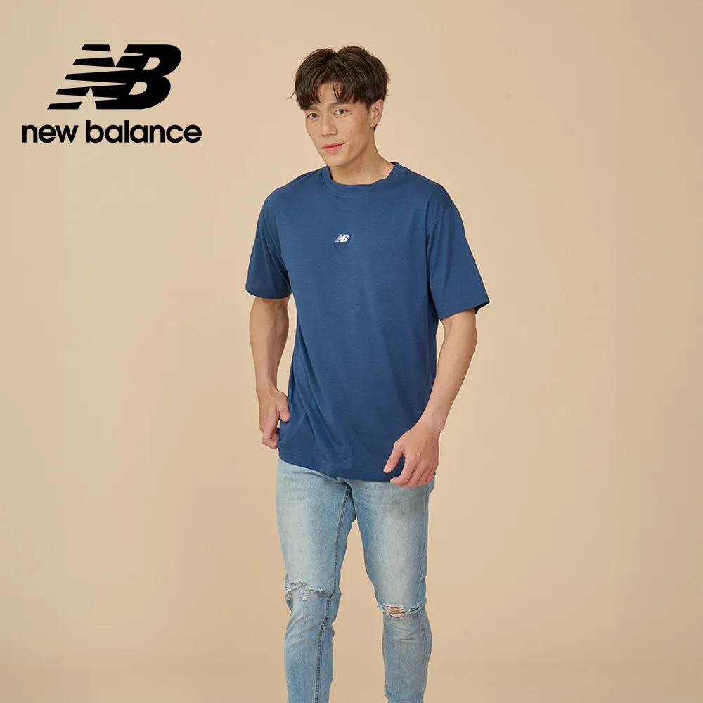 [New Balance]短袖上衣_男性_藍色_AMT21262DM1 歷史價格詳細信息