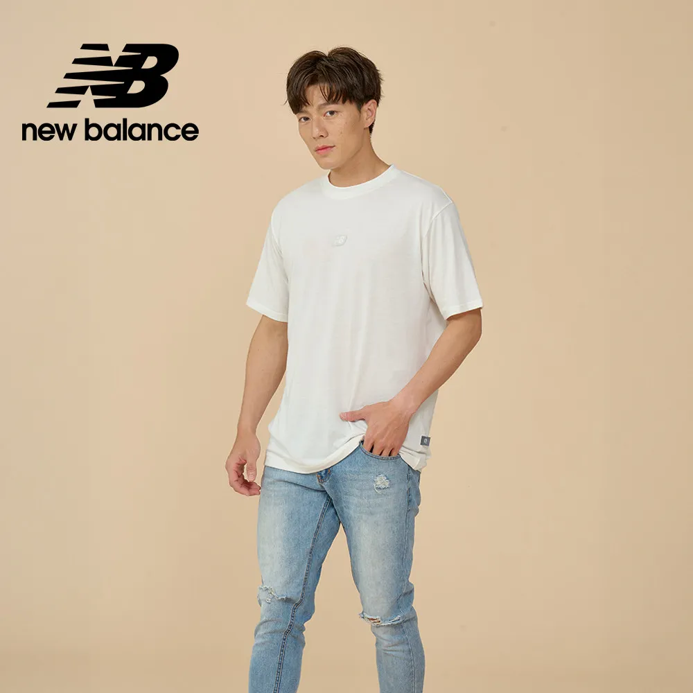 [New Balance]LOGO短袖上衣_男性_藍色_MT44586NNY 歷史價格詳細信息