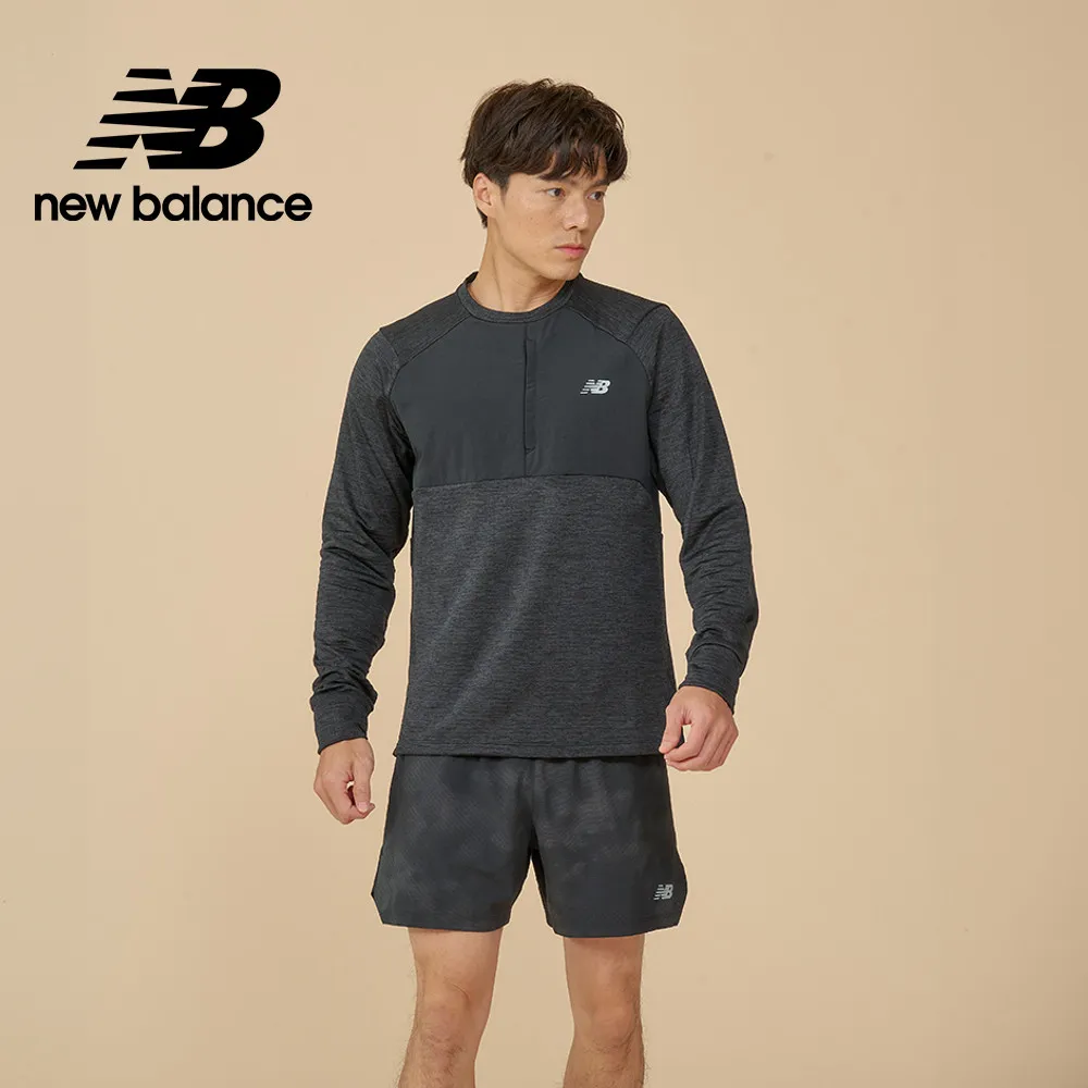 【New Balance】刷毛保暖前短後長長袖上衣_WT33532AG_女性_灰色_XS 歷史價格詳細信息