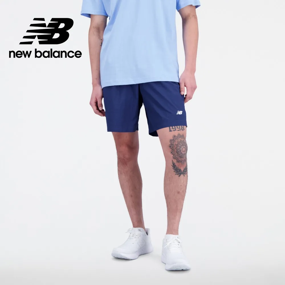 [New Balance]腰鬆緊抽繩短褲_男性_淺灰色_AMS31520AG 歷史價格詳細信息