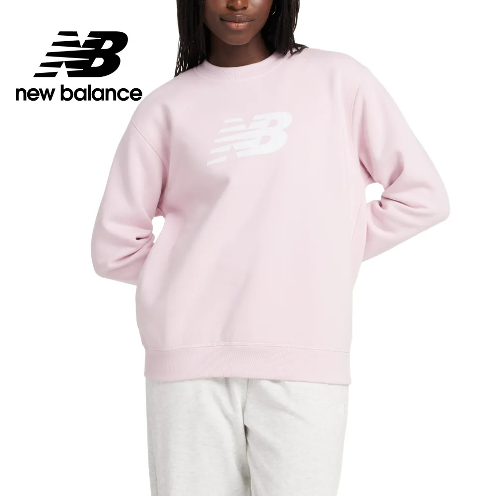 【New Balance】刷毛長袖上衣大學T_女性_淺灰色_WT43526AG 歷史價格詳細信息