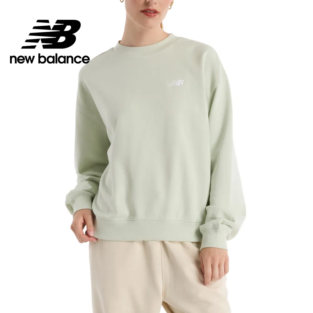 New Balance 綠 圓領 植絨Logo 寬版 上衣 短袖 女款 H6116【新竹皇家WT33551 NWG】 歷史價格詳細信息