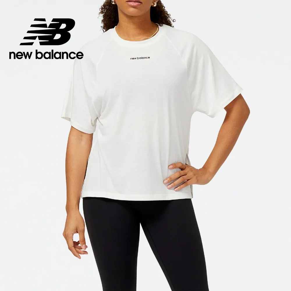 [New Balance]無肩線圓領長袖上衣_女性_牙白色_AWT31500SST 歷史價格詳細信息