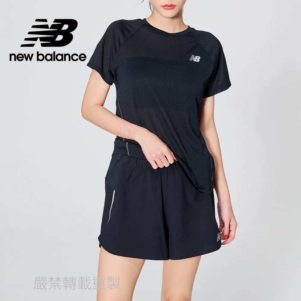[New Balance]ICEX 涼感透氣短袖上衣_女性_黑色_WT23281BK 歷史價格詳細信息