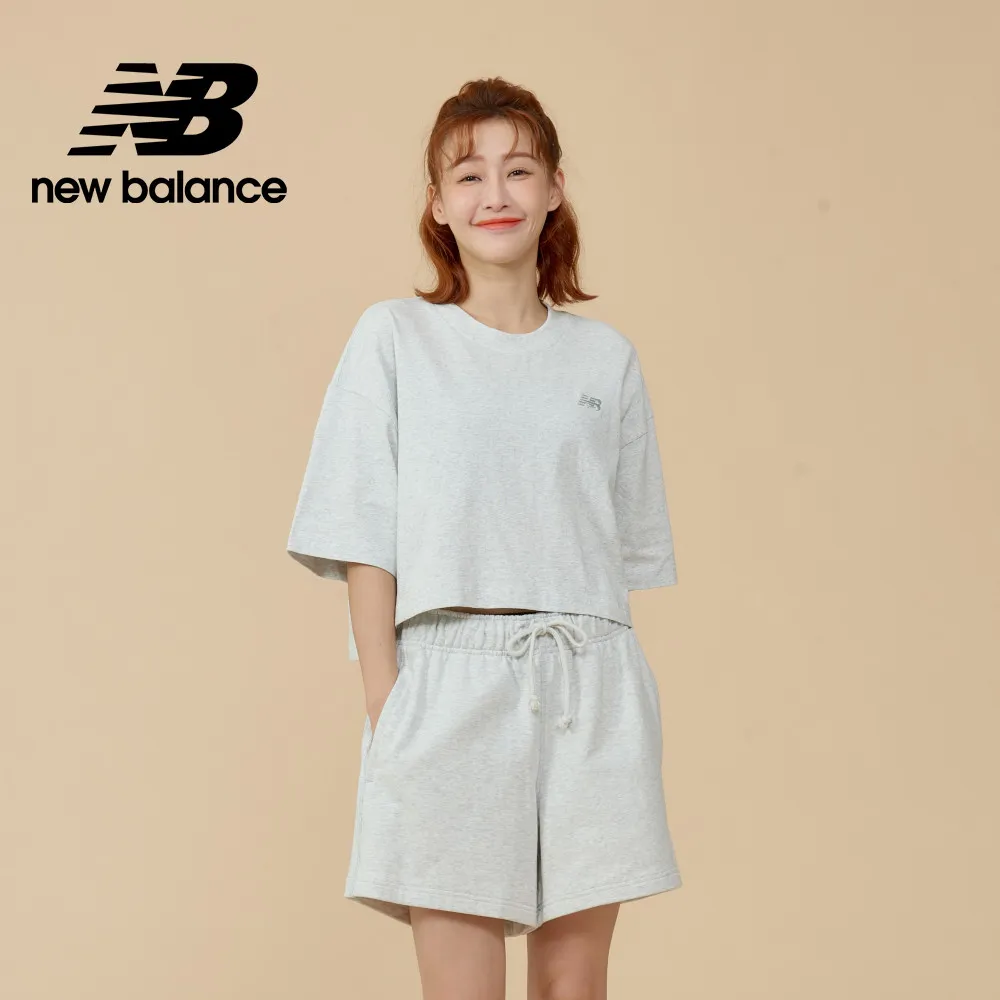 [New Balance]短袖上衣_女性-淺灰色_淺灰色_UT31553GST 歷史價格詳細信息