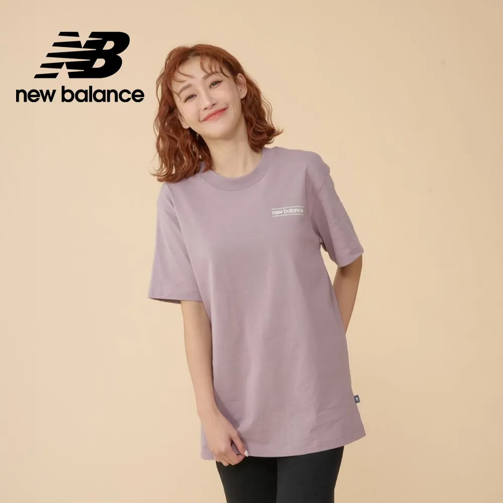 【New Balance】圖案長袖上衣 長袖上衣 男 大學T 藍色 美版_MT43575NNY-F 歷史價格詳細信息