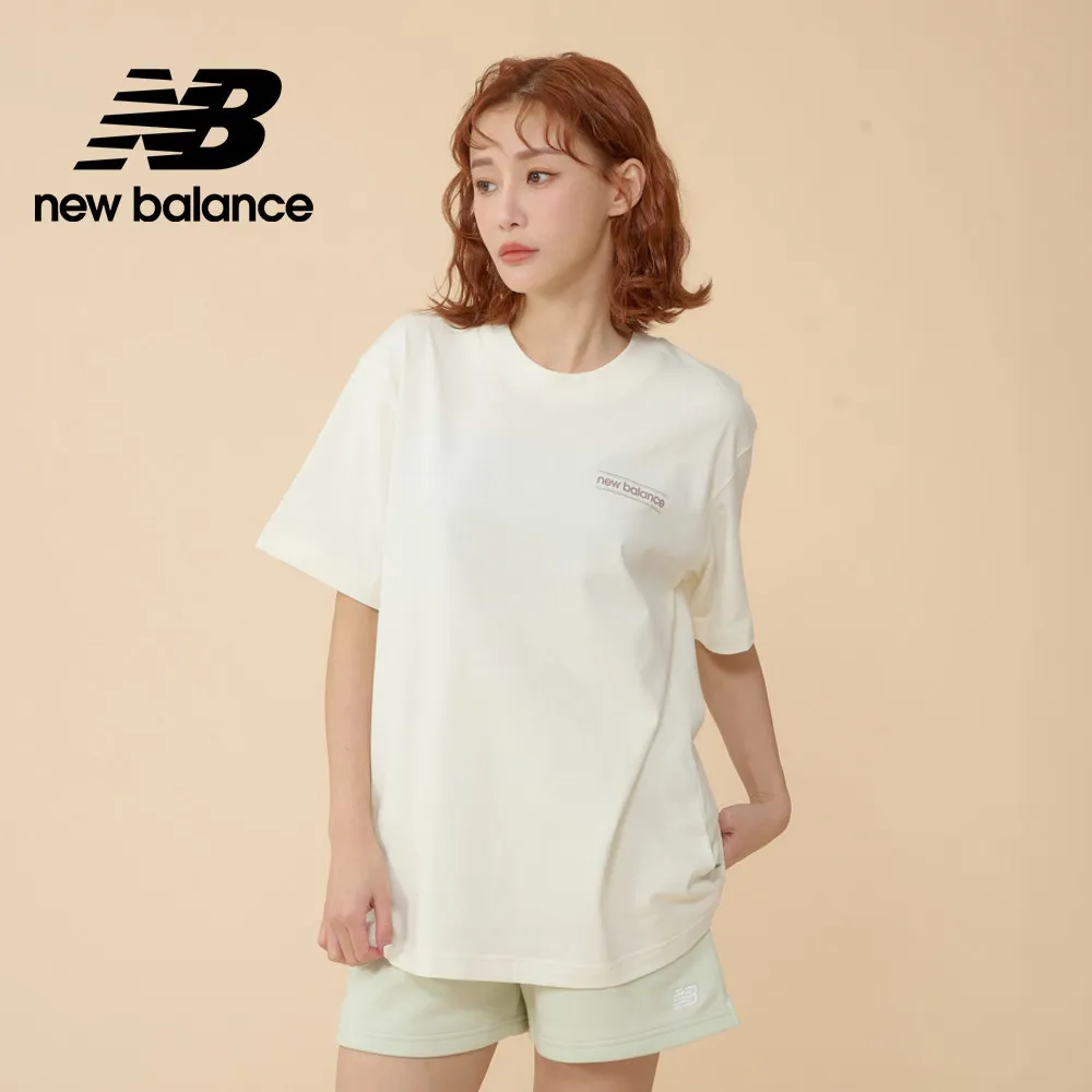 【New Balance】圖案長袖上衣 長袖上衣 男 大學T 藍色 美版_MT43575NNY-F 歷史價格詳細信息