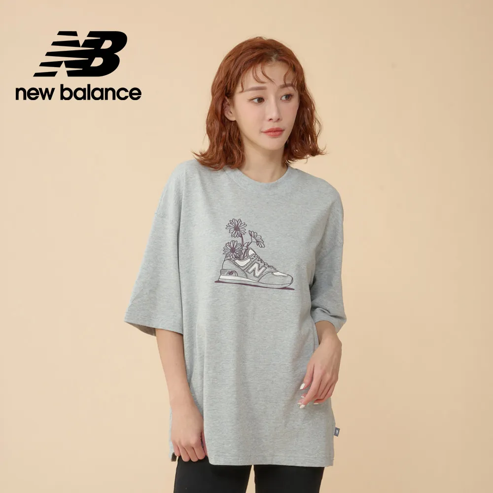 [New Balance]短袖上衣_女性_灰色_AWT23556SEL 歷史價格詳細信息