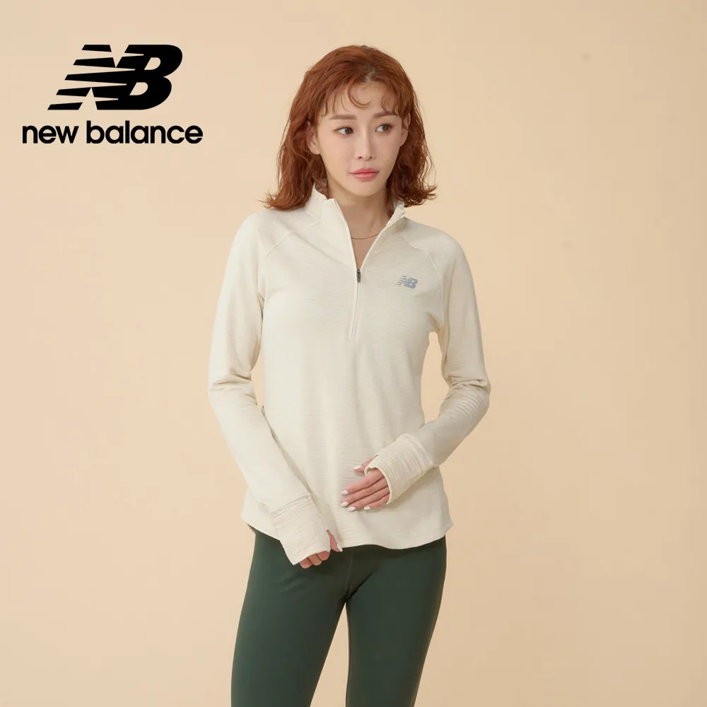【New Balance】長袖上衣 長袖上衣 女 快乾 運動上衣 紫色_WT41256IWH-F 歷史價格詳細信息