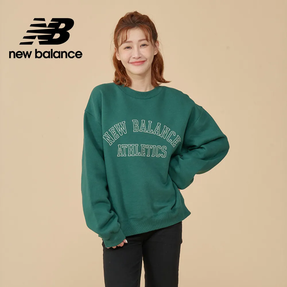【New Balance】刷毛長袖上衣大學T_女性_淺灰色_WT43526AG 歷史價格詳細信息