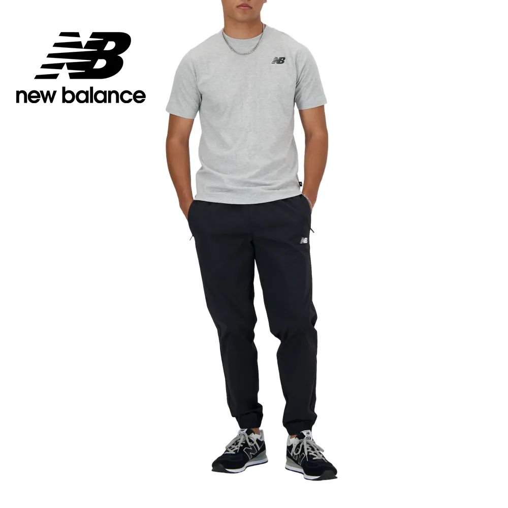 [New Balance]鬆緊抽繩長褲_AMP41510BK_男性_黑色 歷史價格詳細信息