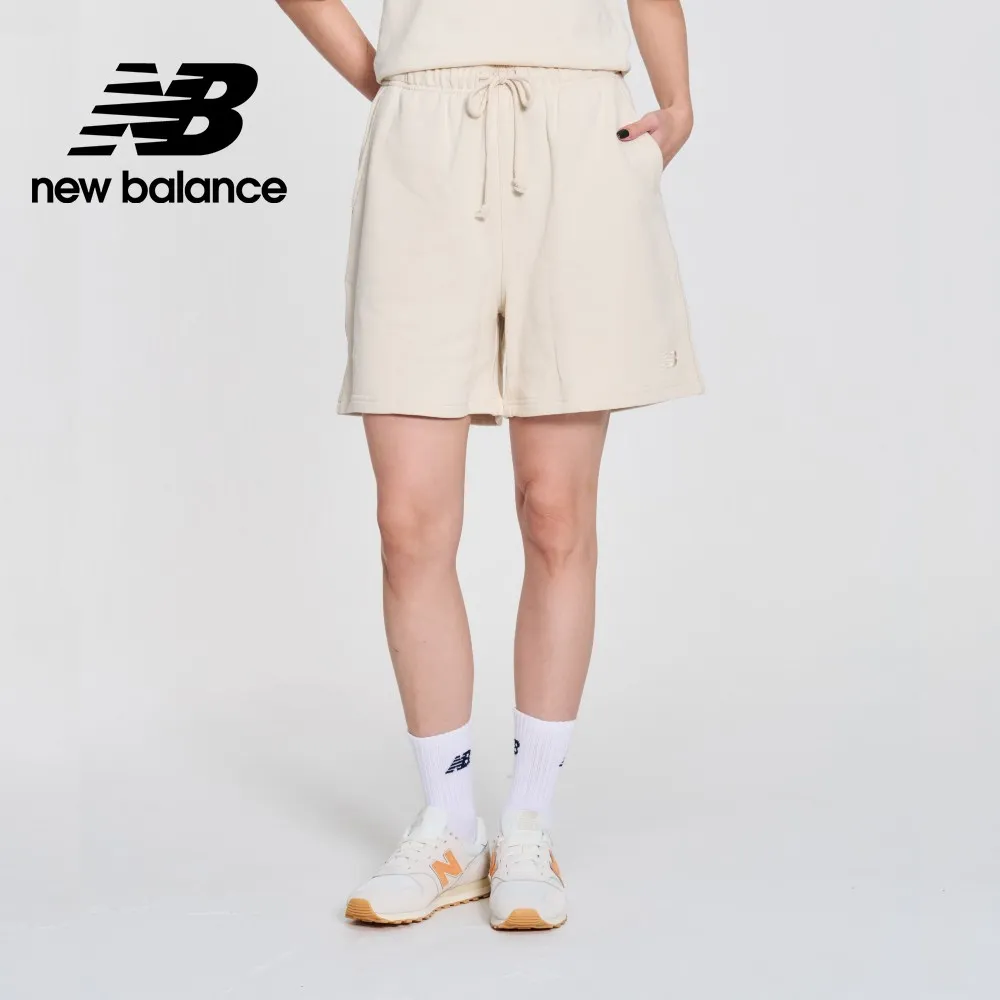 [New Balance]腰鬆緊抽繩棉質短褲_男性_深藍色_MS31504NNY 歷史價格詳細信息