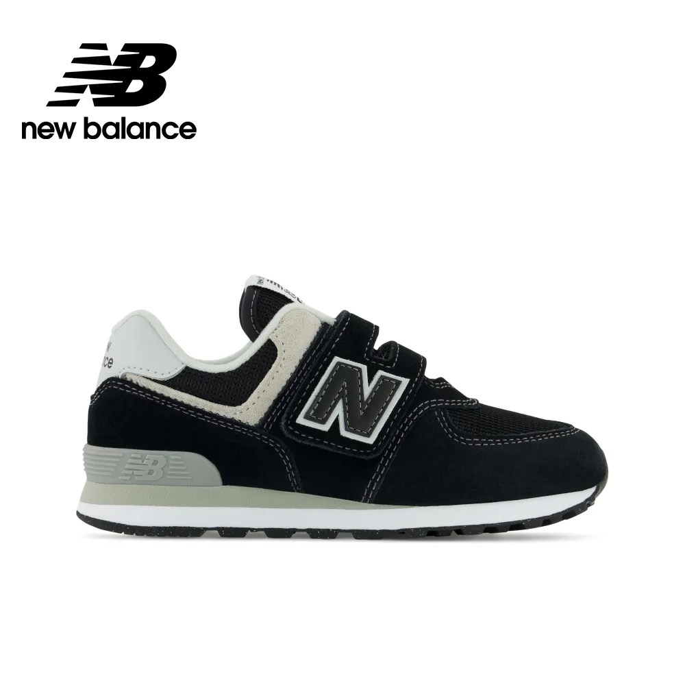 New Balance [PV574EVK] 中童 休閒鞋 經典 復古 W寬楦 NB 574 魔鬼氈 舒適 百搭 灰粉 歷史價格詳細信息