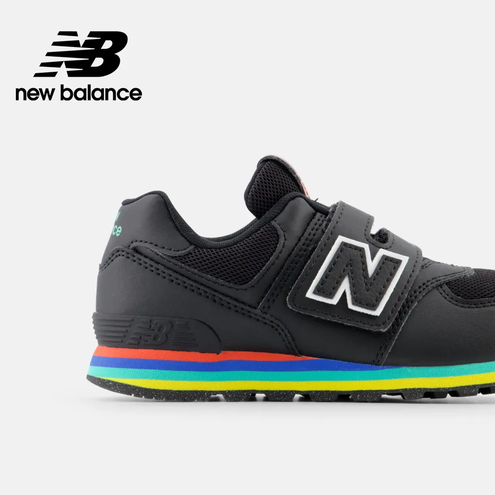 New Balance PV574KIJ 中童 休閒鞋 經典 復古 W寬楦 NB 574 魔鬼氈 百搭 白彩 歷史價格詳細信息