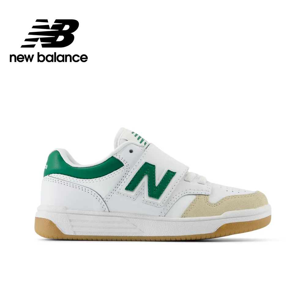 New Balance PHB480SG 中童 休閒鞋 復古 W寬楦 NB 480 魔鬼氈 舒適 白綠 歷史價格詳細信息