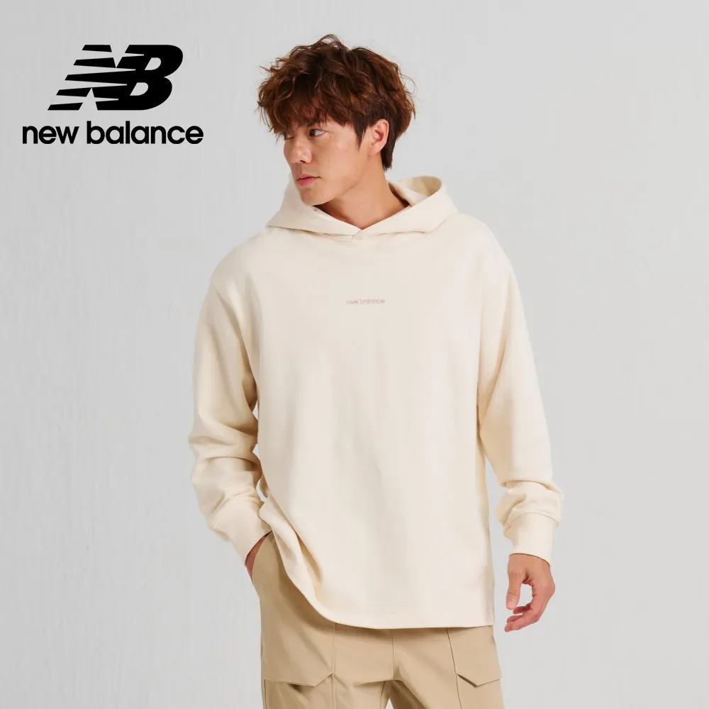 【New Balance】 NB 連帽長袖上衣_男性_奶油杏_AMT23565GIE 歷史價格詳細信息