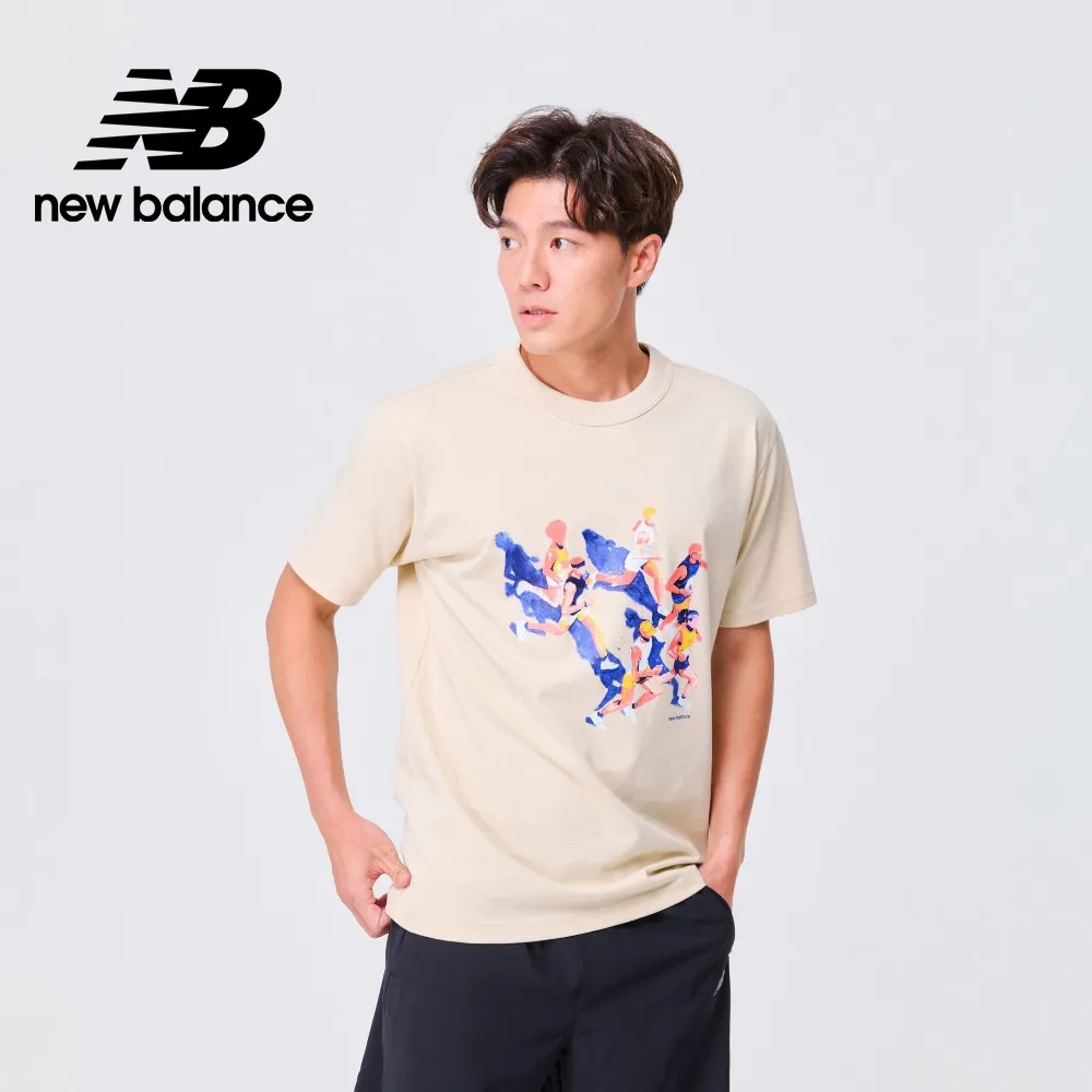 【New Balance】圓領短袖上衣_男性_黑色_MT43901BK 歷史價格詳細信息