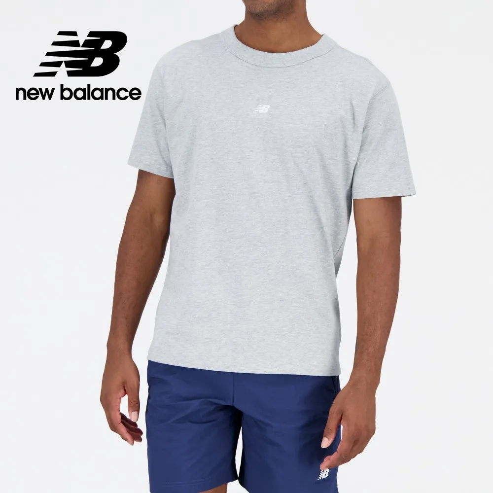 【New Balance】圓領短袖上衣_男性_軍綠色_MT41509DEK 歷史價格詳細信息