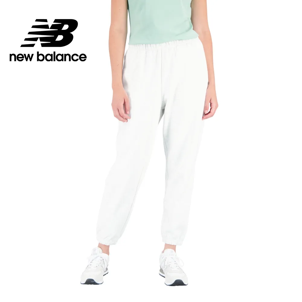 【New Balance】鬆緊綁繩棉質短褲_女性_淺灰色_WS41508AHH 歷史價格詳細信息
