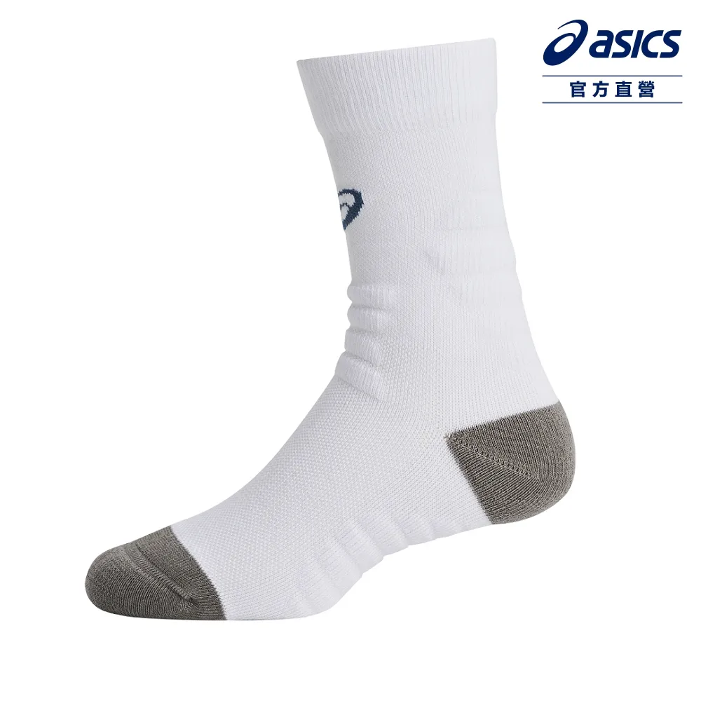ASICS 亞瑟士 籃球中筒襪 男女中性款  籃球 配件 3063A065-100 歷史價格詳細信息